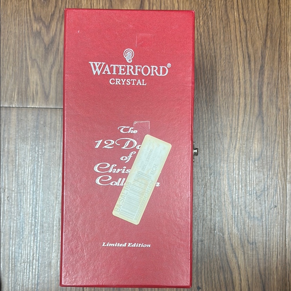 Waterford Crystal Red Box